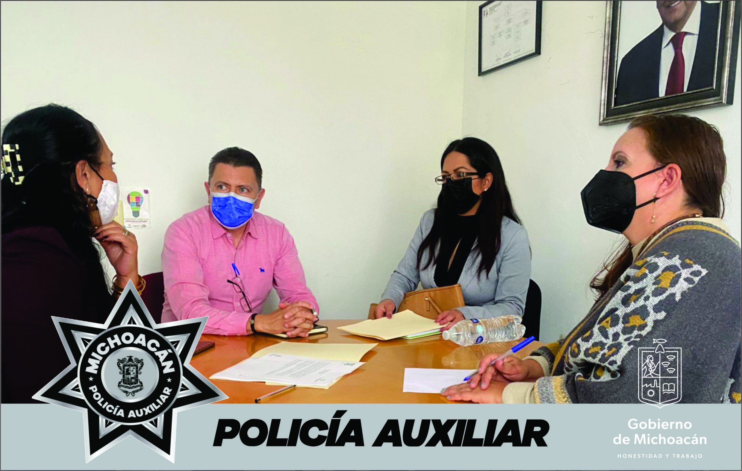 PA Personal de la Policía Auxiliar del Estado de Michoacán de Ocampo