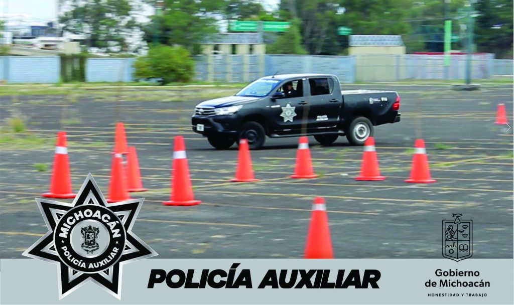 PA Policía Auxiliar Recibió Curso de Manejo Táctico